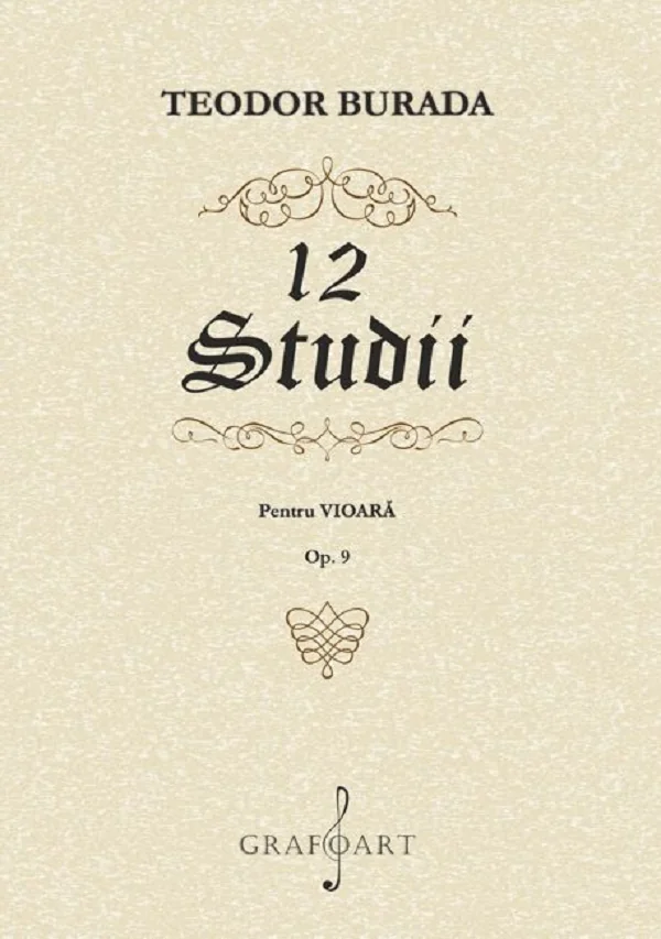 12 studii pentru vioara. Opus 9