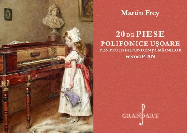 20 de piese polifonice usoare pentru independenta mainilor pentru pian