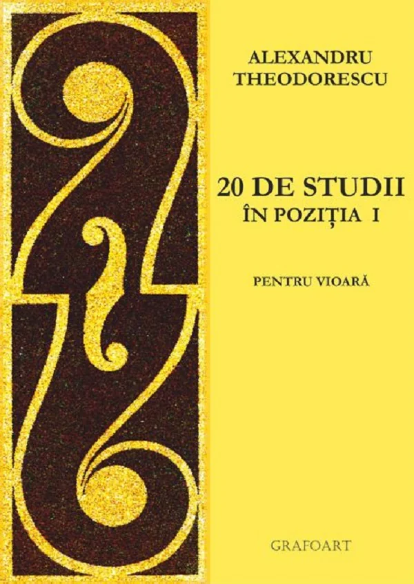 20 de studii in pozitia I pentru vioara