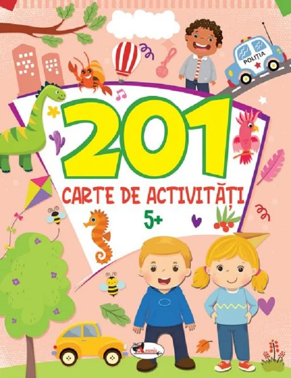 201 carte de activitati 5 ani+