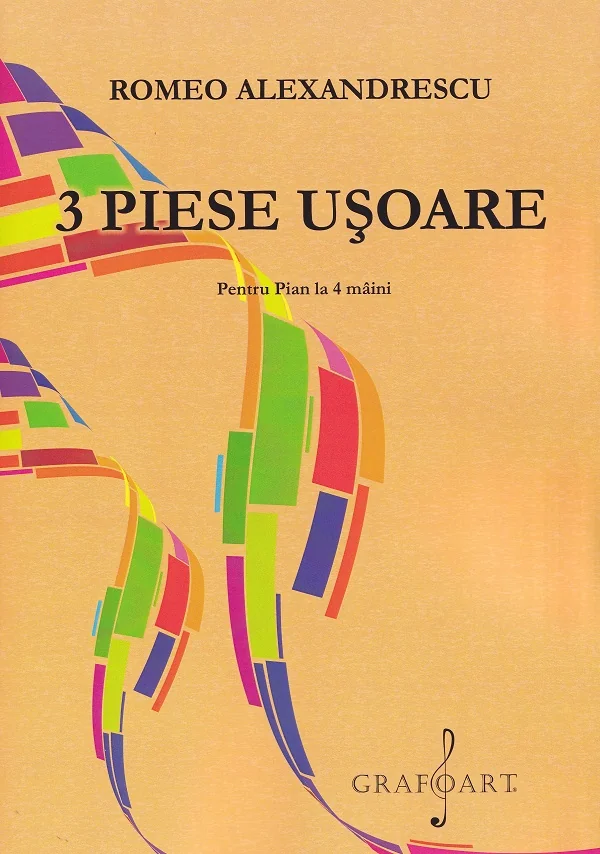 3 piese usoare pentru pian la 4 maini