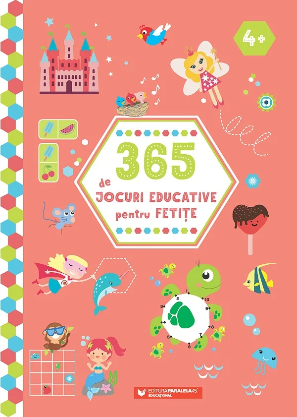 365 de jocuri educative pentru fetite