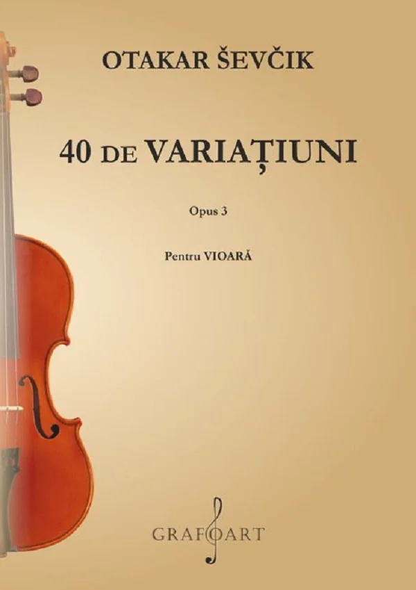 40 de variatiuni pentru vioara. Opus 3