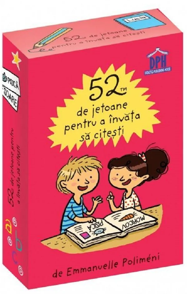 52 de jetoane pentru a invata sa citesti