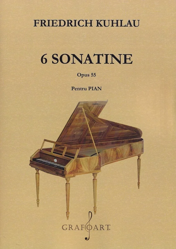 6 sonatine. Opus 55 pentru pian