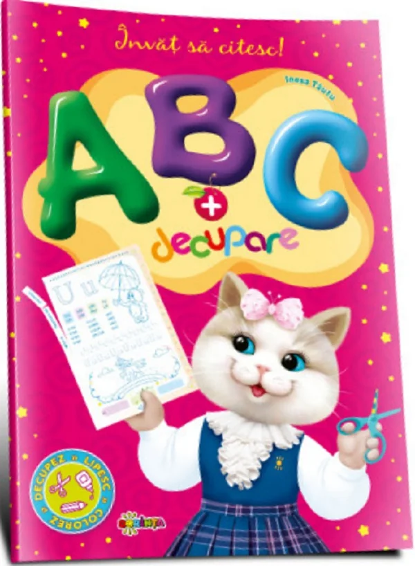 Abc + decupare. Invat sa citesc!