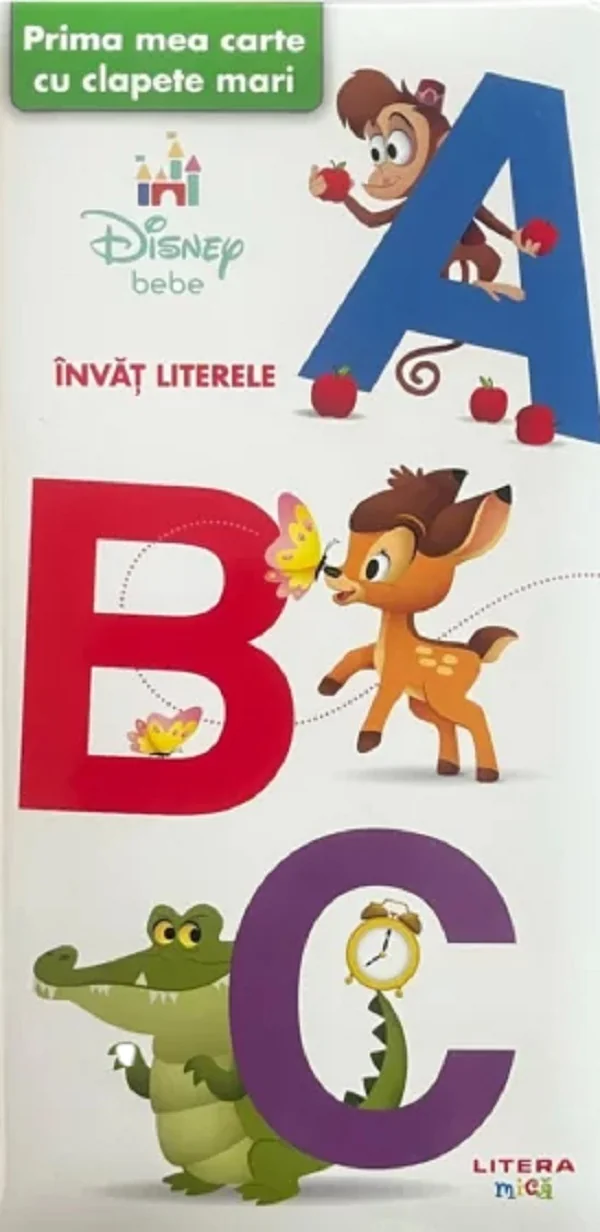 ABC. Invat literele. Prima mea carte cu clapete mari