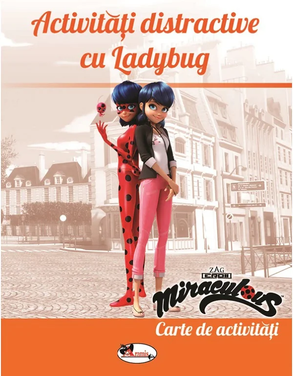 Activitati distractive cu Ladybug. Carte de activitati