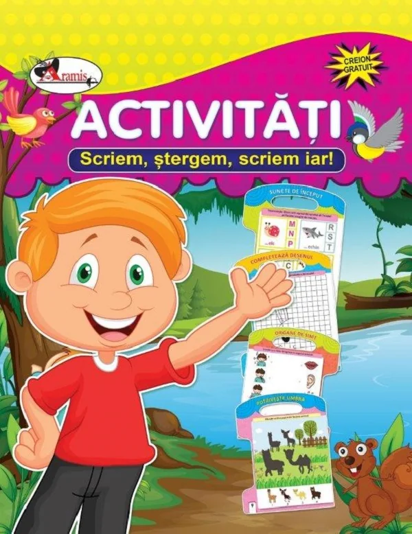 Activitati. Scriem, stergem, scriem iar!