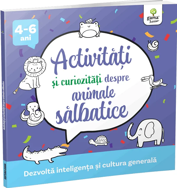 Activitati si curiozitati despre animale salbatice 4-6 ani