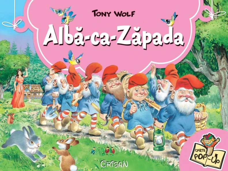Alba-ca-Zapada. Carte Pop-up