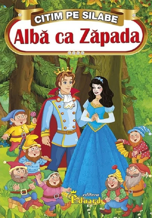 Alba ca zapada. Citim pe silabe