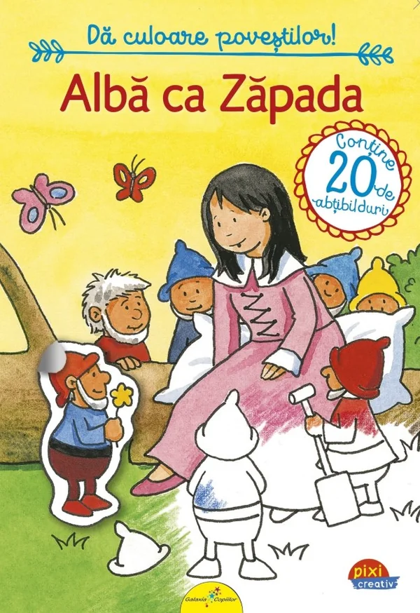 Alba ca Zapada. Da culoare povestilor!