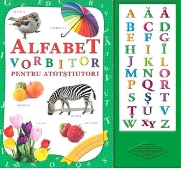 Alfabet vorbitor pentru atotstiutori. Carte sonora
