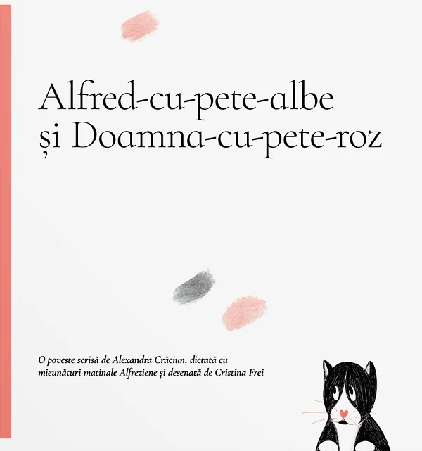 Alfred-cu-pete-albe si Doamna-cu-pete-roz