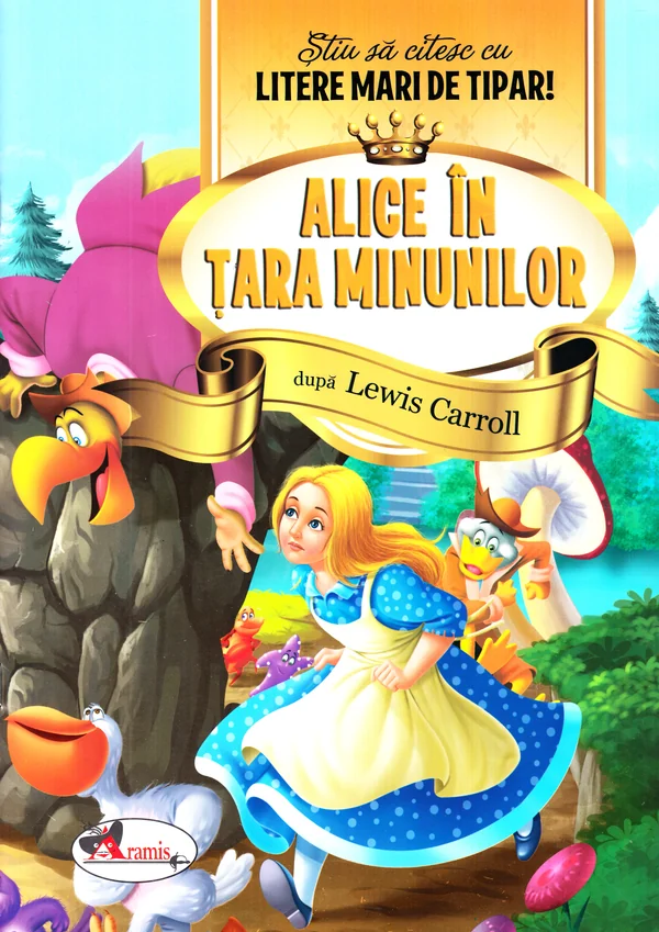 Alice in Tara Minunilor - Stiu sa citesc cu litere mari de tipar