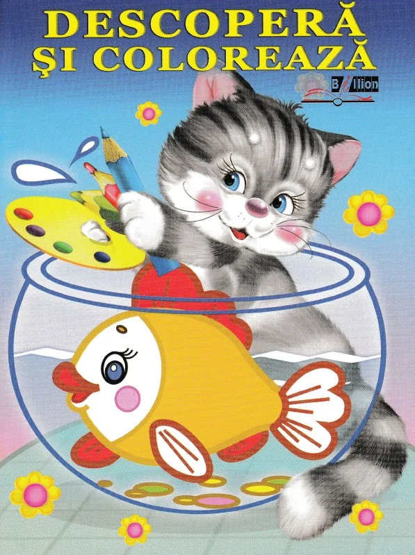 Animale domestice - Descopera si coloreaza