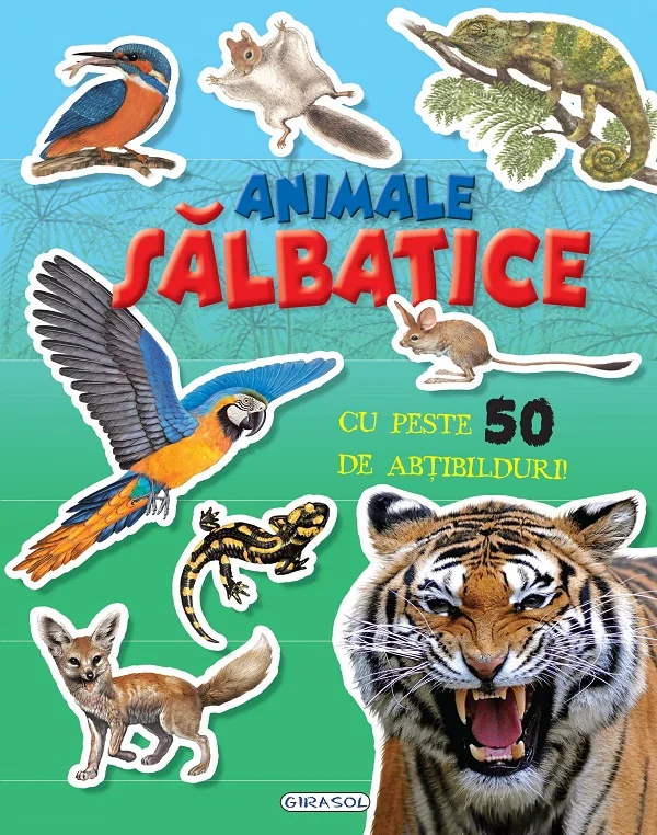 Animale salbatice cu peste 50 de abtibilduri
