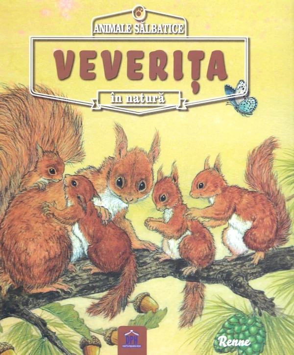 Animale salbatice in natura: Veverita