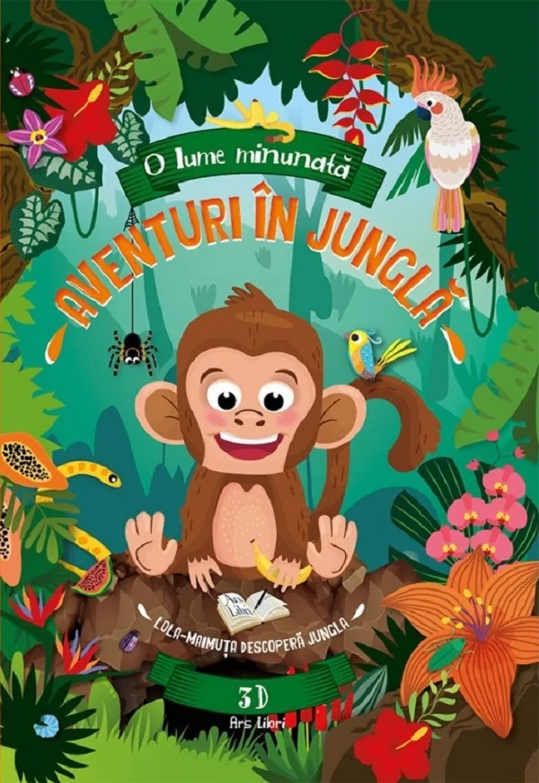Aventuri in jungla. Lola. Maimuta descopera jungla 3D