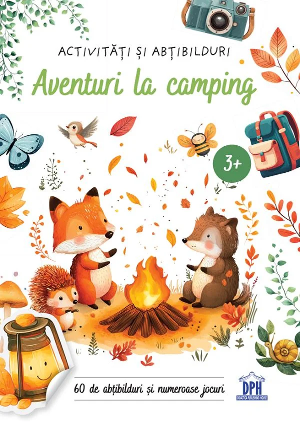 Aventuri la camping. Activitati si abtibilduri
