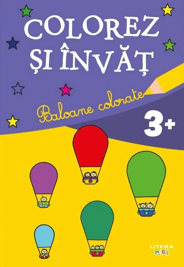 Baloane colorate. Colorez si invat