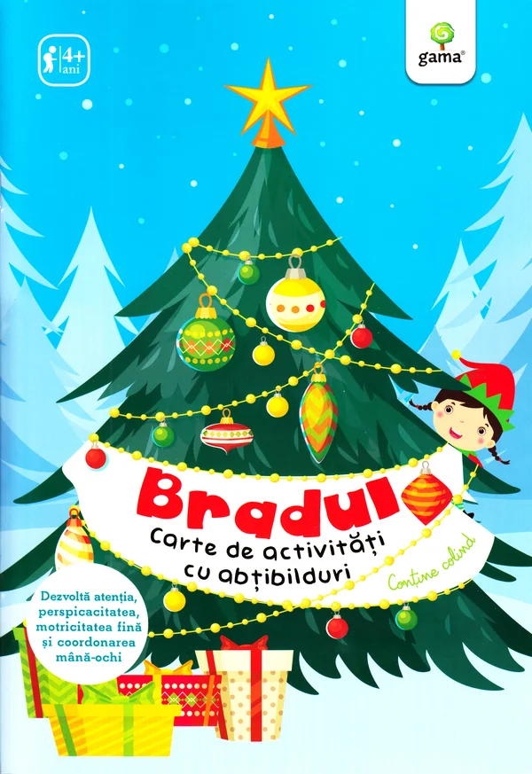 Bradul - Carte de activitati cu abtibilduri