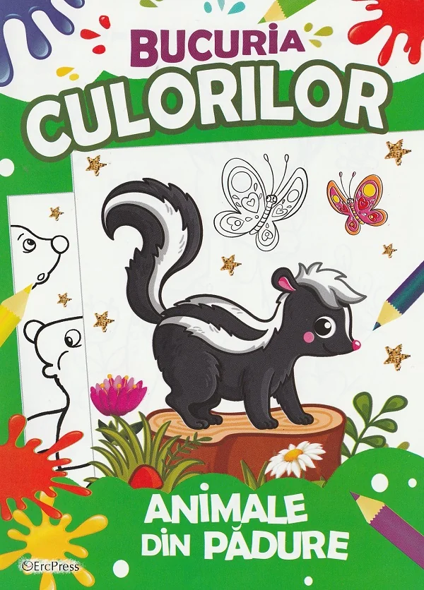 Bucuria culorilor.  Animale din padure