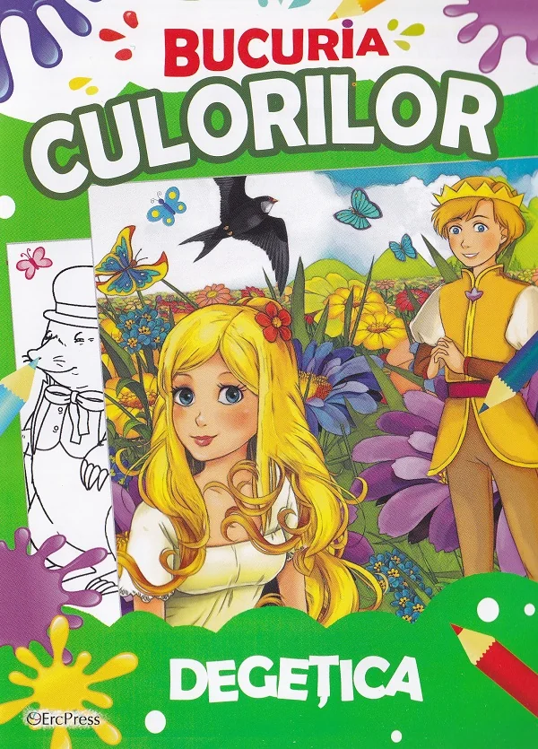 Bucuria culorilor. Degetica