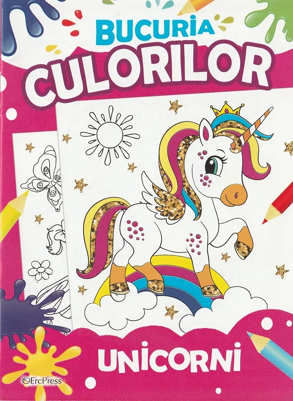Bucuria culorilor. Unicorni