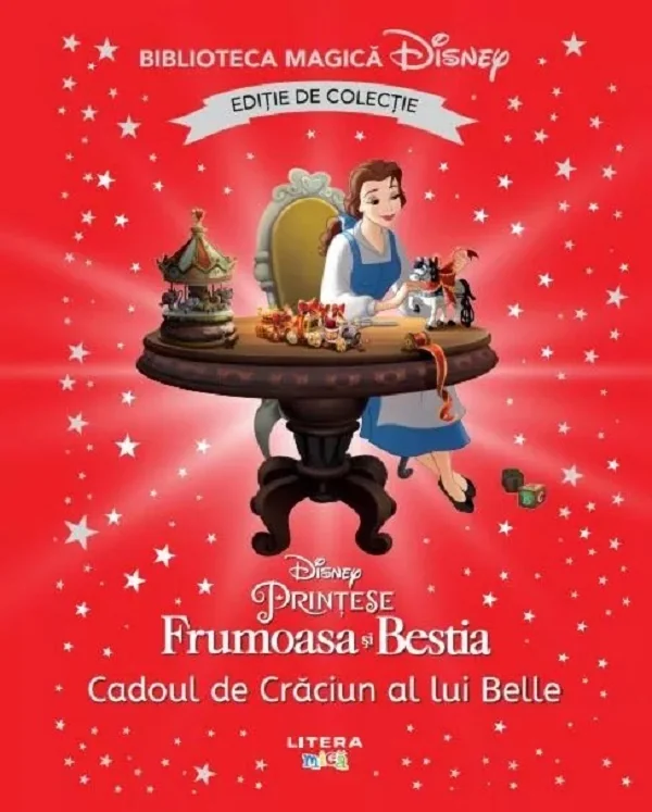 Cadoul de Craciun al lui Belle. Biblioteca magica Disney