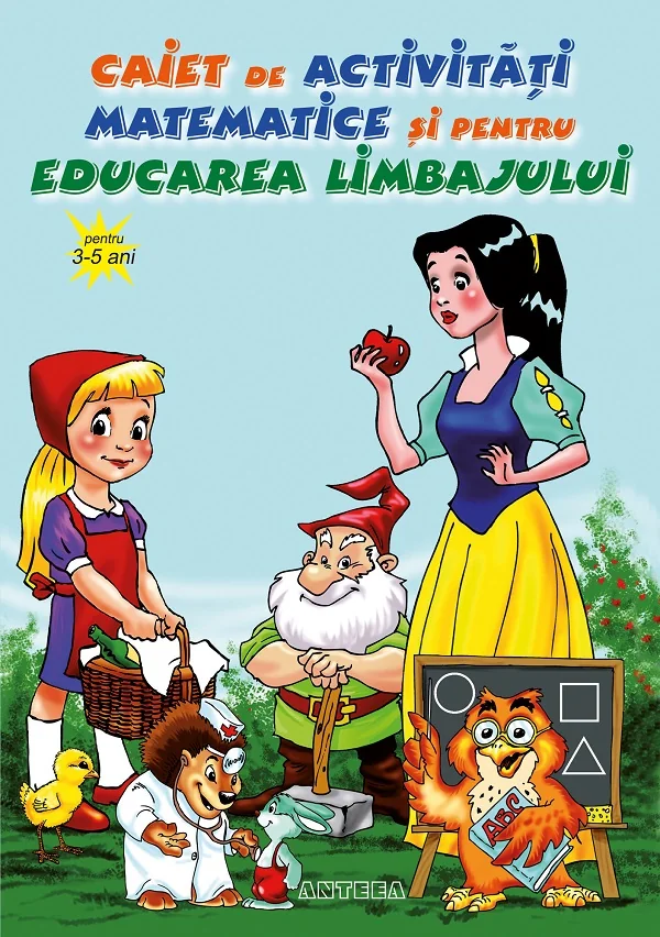 Caiet de activitati matematice si pentru educarea limbajului 3-5 ani