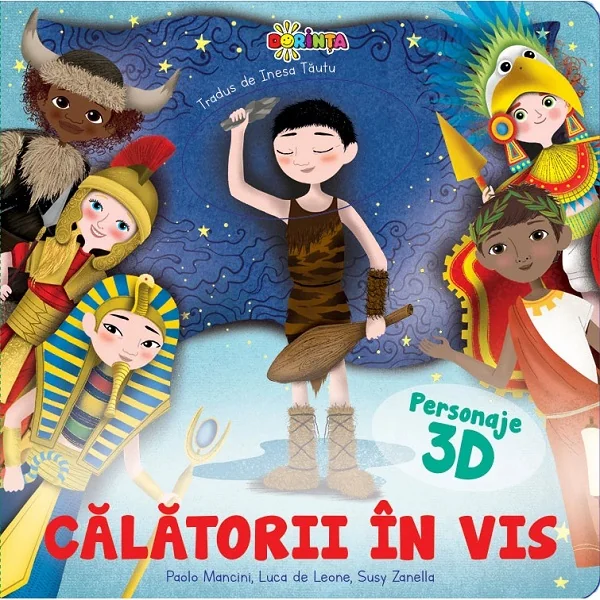 Calatorii in vis cu personaje 3D