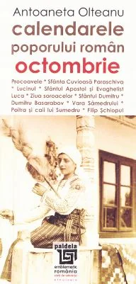 Calendarele poporului roman - Octombrie - Antoaneta Olteanu L3