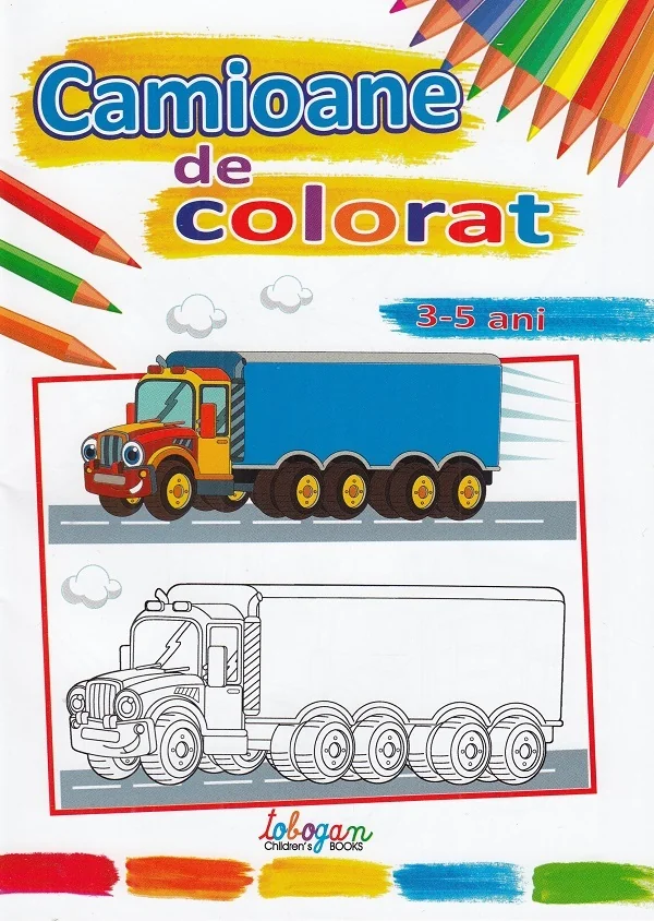 Camioane de colorat