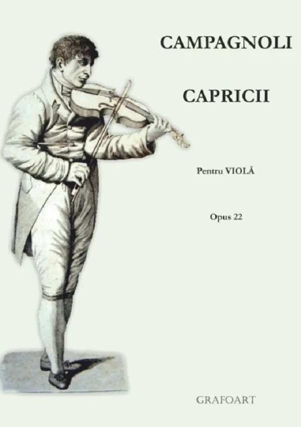 Capricii pentru viola Op.22