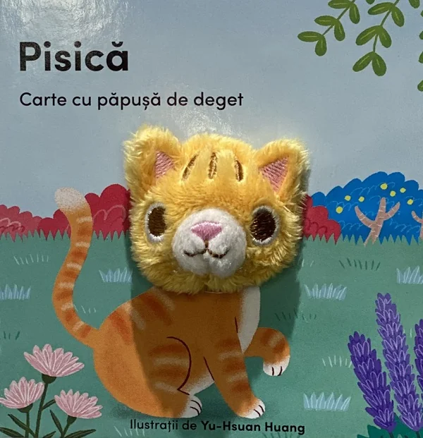 Carte cu papusa de deget: Pisica - Yu-Hsuan Huang