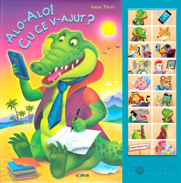 Carte cu sunete: Alo, alo cu ce v-ajut?