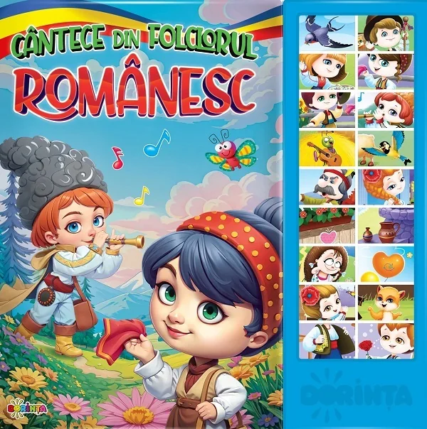 Carte cu sunete. Cantece din folclorul romanesc