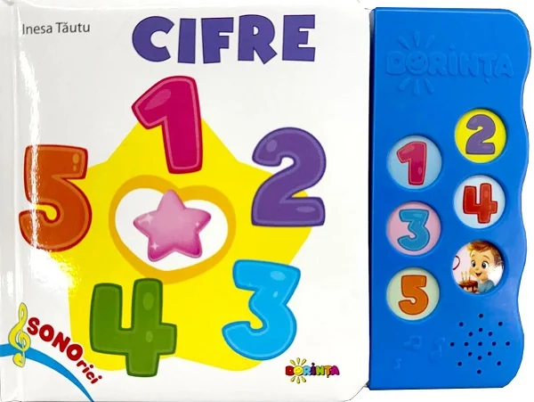 Carte cu sunete: Cifre