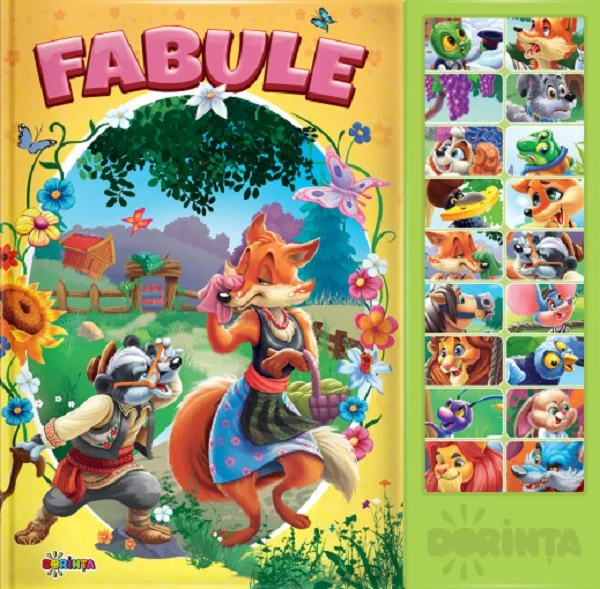 Carte cu sunete. Fabule