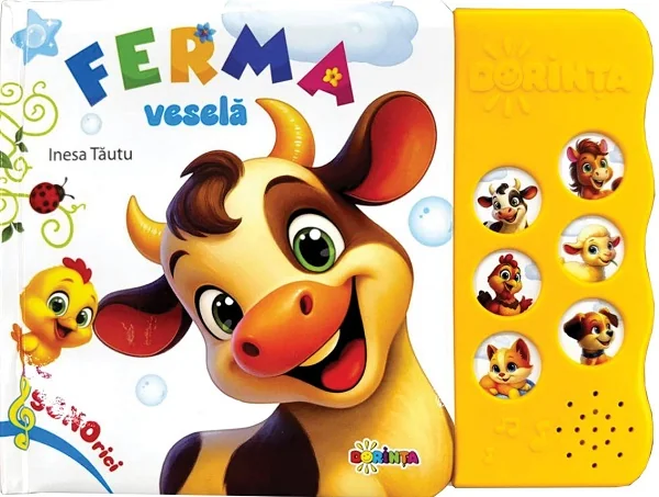 Carte cu sunete. Ferma vesela