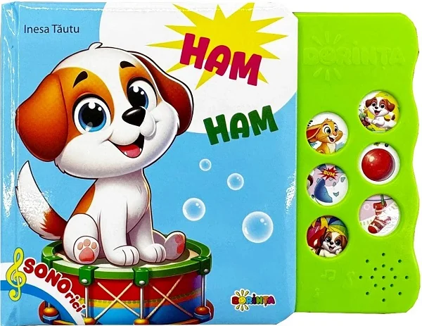 Carte cu sunete. Ham ham