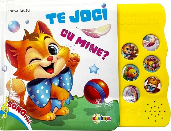Carte cu sunete. Te joci cu mine?