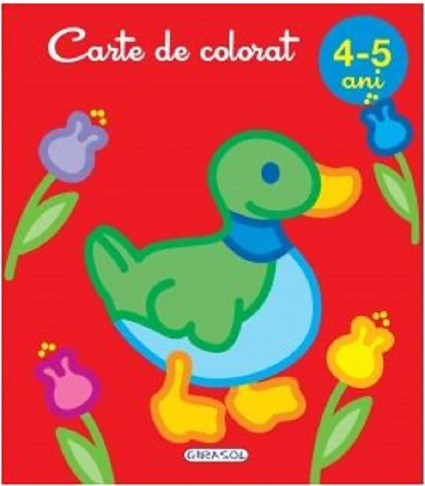 Carte de colorat 4-5 ani