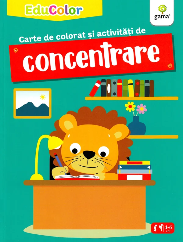 Carte de colorat si activitati de concentrare. EduColor