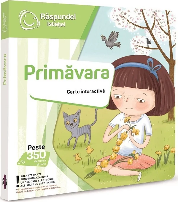 Carte interactiva. Raspundel Istetel: Primavara