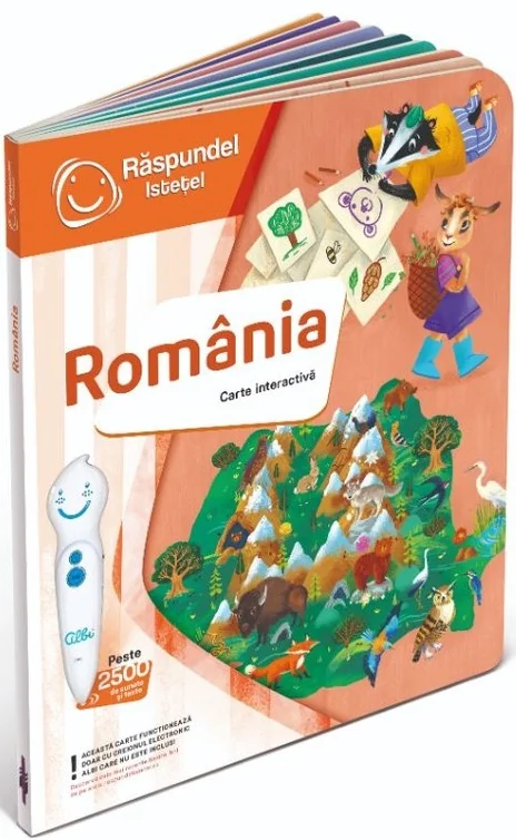 Carte interactiva: Raspundel Istetel. Romania
