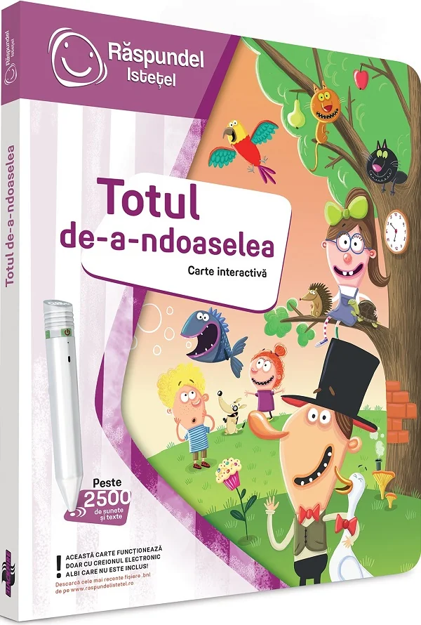 Carte interactiva: Raspundel Istetel. Totul de-a-ndoaselea