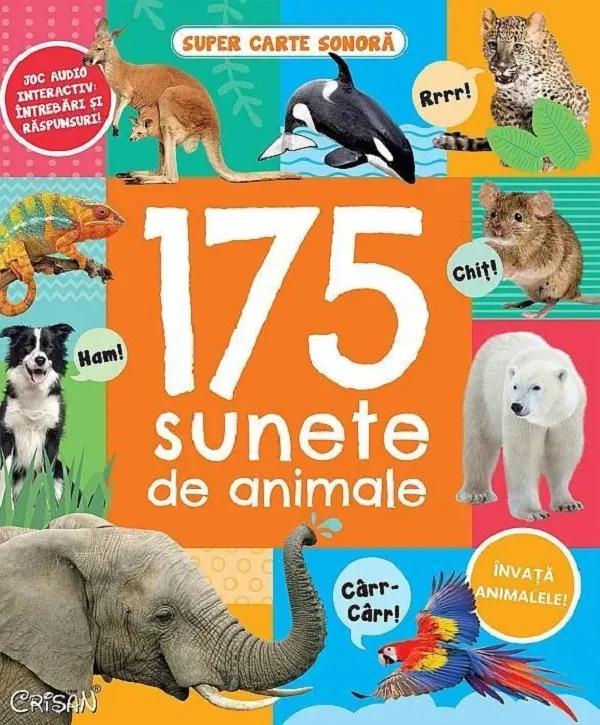 Carte sonora. 175 sunete de animale